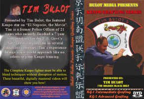 Kenpo Grafting Series 2 DVD Set, Tim Bulot Kenpo Karate